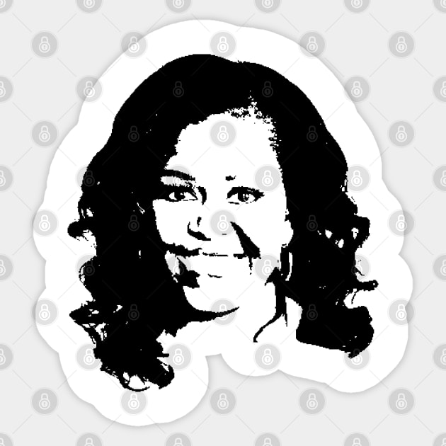 Michelle Obama Sticker by phatvo